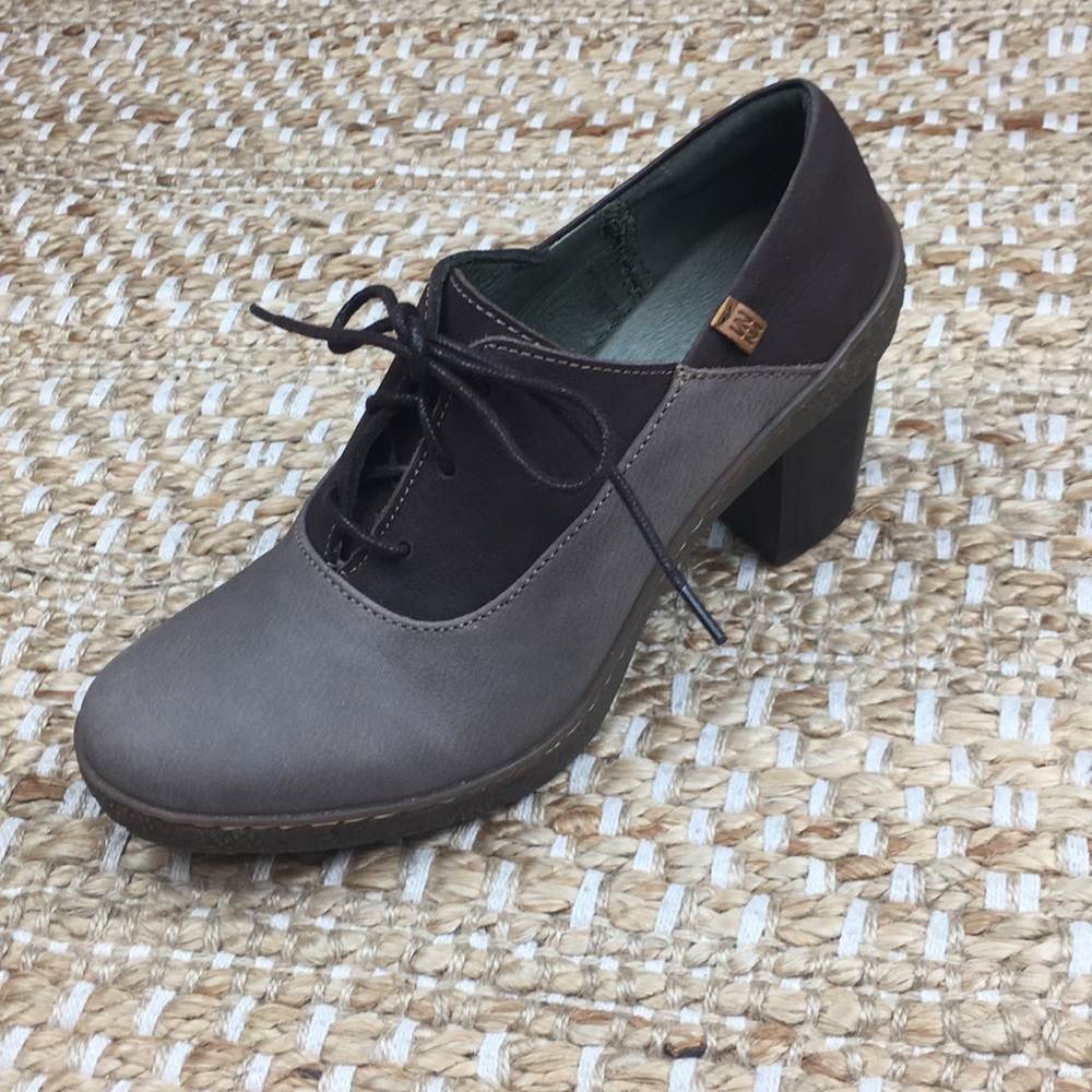 El Naturalista Leather Oxford Lace-up Booties - Picture 15 of 16